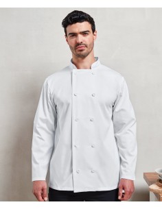 P-PR657-Long Sleeve Chefs Jacket 2